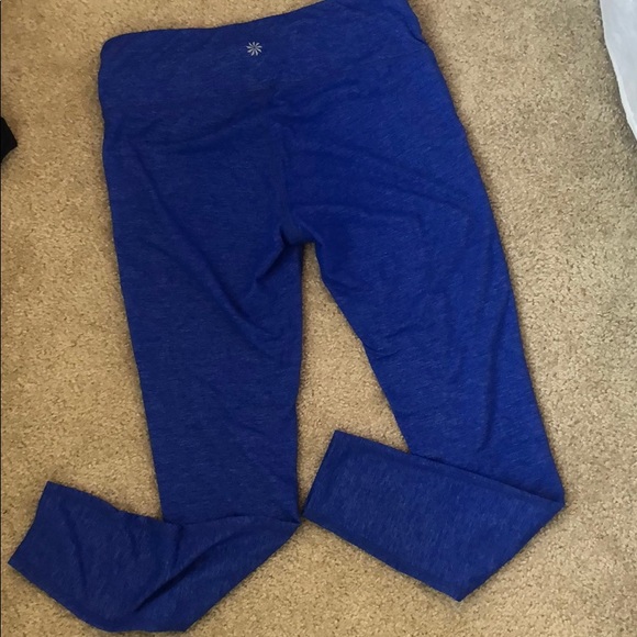 Athleta size medium blue leggings - Picture 3 of 4